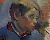 保罗 高更 : Portrait of a Little Boy